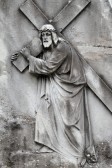 16427361-christ-carrying-the-cross--antique-relief-italy