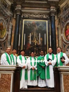 Mass in Basilica St. Peter (priests from Malaysia and Singapore-a