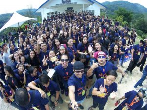 LTYC15 campers taking a wefie